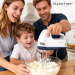 LILPARTNER Electric Hand Mixer with 7 Speeds