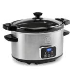 Toastmaster 4-Quart Digital Slow Cooker with Locking Lid