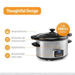 Toastmaster 4-Quart Digital Slow Cooker with Locking Lid