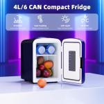 Antarctic Star 4L Mini Fridge with Gaming Light