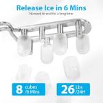 Countertop Ice Maker - Makes 26lbs in 24 Hours