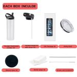 Stvyar 20oz Double Wall Insulated Sport Tumblers