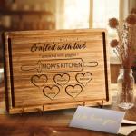 Custom Cutting Board Gift for Mom or Grandma