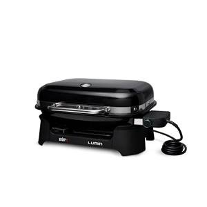 Weber Lumin Portable Electric Grill for Small Spaces