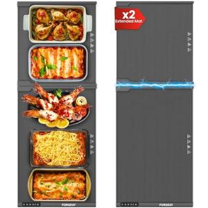 Extra Large Electric Food Warming Mat for Parties