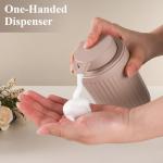 Ceramic Foam Soap Dispenser for Bathroom 12oz