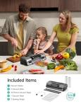 HiCOZY Food Vacuum Sealer with Accessories and Modes