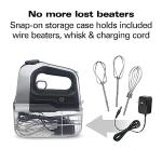 Hamilton Beach Cordless Electric Hand Mixer with LCD