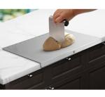 Stainless Steel Cutting Board with Dough Cutter