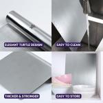 Stainless Steel Cutting Board with Dough Cutter