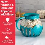 Ecolution Micro-Pop Microwave Popcorn Maker, Teal