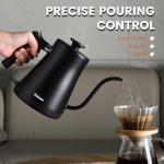 Electric Gooseneck Kettle for Coffee and Tea