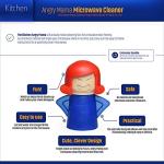 Angry Mama Microwave Steam Cleaner - Fast and Easy