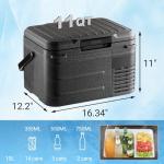 Stopsad 12V Portable Refrigerator for Camping and Travel