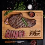 Personalized Cutting Board for Dad's BBQ Fun
