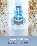 LABIGO Cordless Electric Spin Scrubber with 4 Brushes