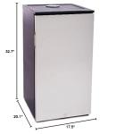 EdgeStar BR1000SS Kegerator Conversion Refrigerator
