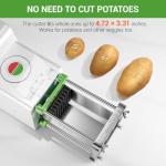 Electric French Fry Cutter with Stainless Steel Blades