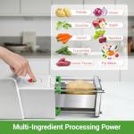 Electric French Fry Cutter with Stainless Steel Blades