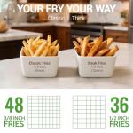 Electric French Fry Cutter with Stainless Steel Blades