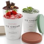 3-Pack Reusable Ice Cream Storage Containers