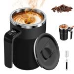 Smart Self-Stirring Coffee Mug with Thermometer 13.5oz