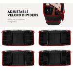 ZOBER Christmas Ornament Storage Box with Trays