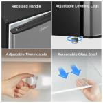 Midea 3.3 Cu.ft Compact Mini Fridge with Light