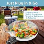 CucinaPro Electric Skillet with Non-Stick Interior