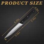 Ninsula Stainless Steel Steak Knives Set of 4