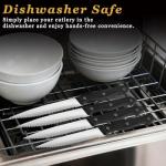 Ninsula Stainless Steel Steak Knives Set of 4