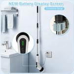 Homlab Cordless Electric Spin Scrubber with 8 Brushes