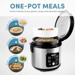 Aroma Digital Rice Cooker & Steamer, 8 Cups