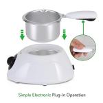 NutriChef Fondue Pot for Melting Chocolate & Cheese