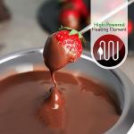 NutriChef Fondue Pot for Melting Chocolate & Cheese