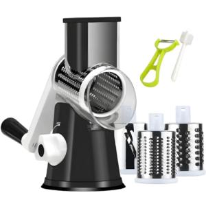 3-in-1 Manual Cheese Grater with Suction Base