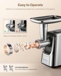BRISDOOM 3000W Electric Meat Grinder with Sausage Stuffer