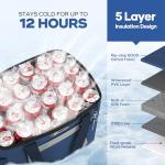 Collapsible Leakproof Cooler Bag for 55 Cans