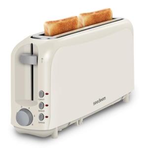 SEEDEEM 2 Slice Slim Toaster with Long Slot