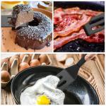 Kunovo Mini Silicone Spatulas for Nonstick Cookware