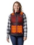 ORORO Women's Heated Vest with 7 Heat Zones