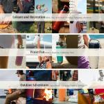 Team Color Liquor Dispenser and Cup Holder Set