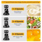 VIVOHOME 4.75 Quart 8-Speed Electric Stand Mixer