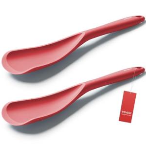 Silicone Cooking Spoon Set for Nonstick Cookware
