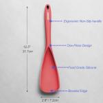 Silicone Cooking Spoon Set for Nonstick Cookware