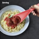 Silicone Cooking Spoon Set for Nonstick Cookware