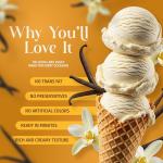 Triple Scoop Vanilla Ice Cream Mix - Makes 2 Quarts