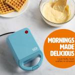 Mini Nonstick Waffle Maker for Quick, Easy Treats