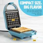 Mini Nonstick Waffle Maker for Quick, Easy Treats