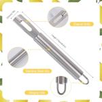 Wloedor 2-Piece Stainless Steel Lemon Zester Set
